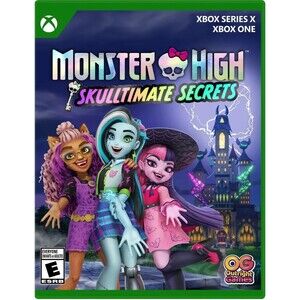 Monster High Skulltimate Secrets XBOX One SERIES X Game NEW Sealed